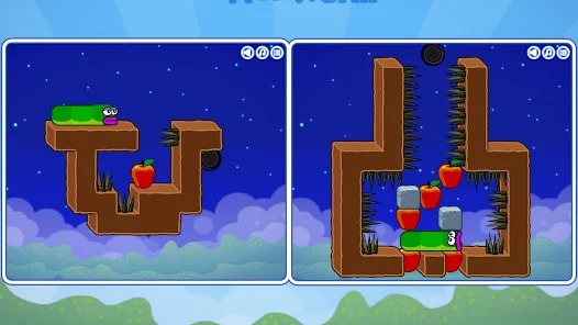 Apple Worm: Logic Puzzle