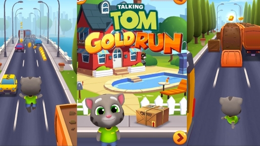 Talking Tom Gold Run