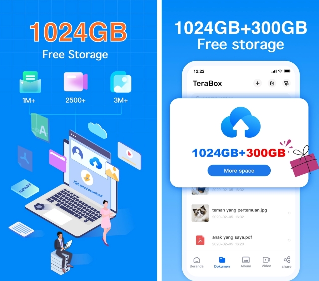 Terabox: Cloud Storage Space